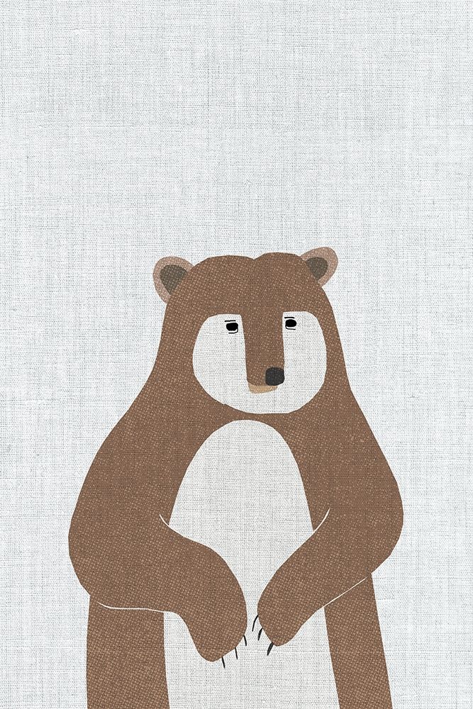 Brown Bear art print by Annie Bailey Art for $57.95 CAD