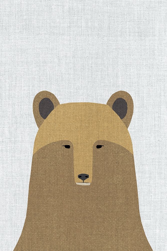 Grizzly Bear art print by Annie Bailey Art for $57.95 CAD