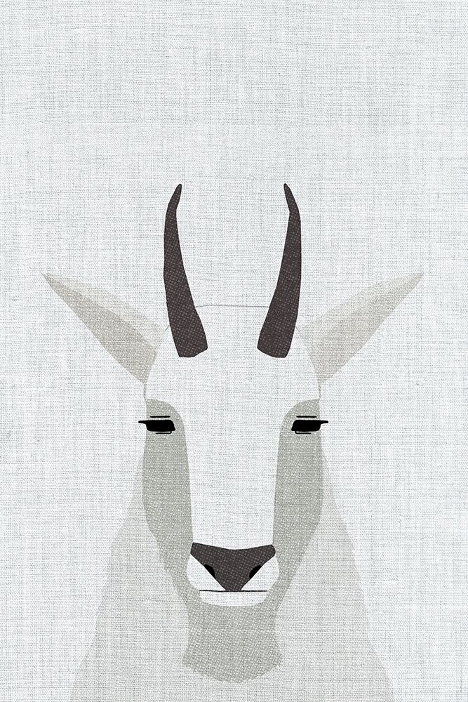 Mountain Goat art print by Annie Bailey Art for $57.95 CAD