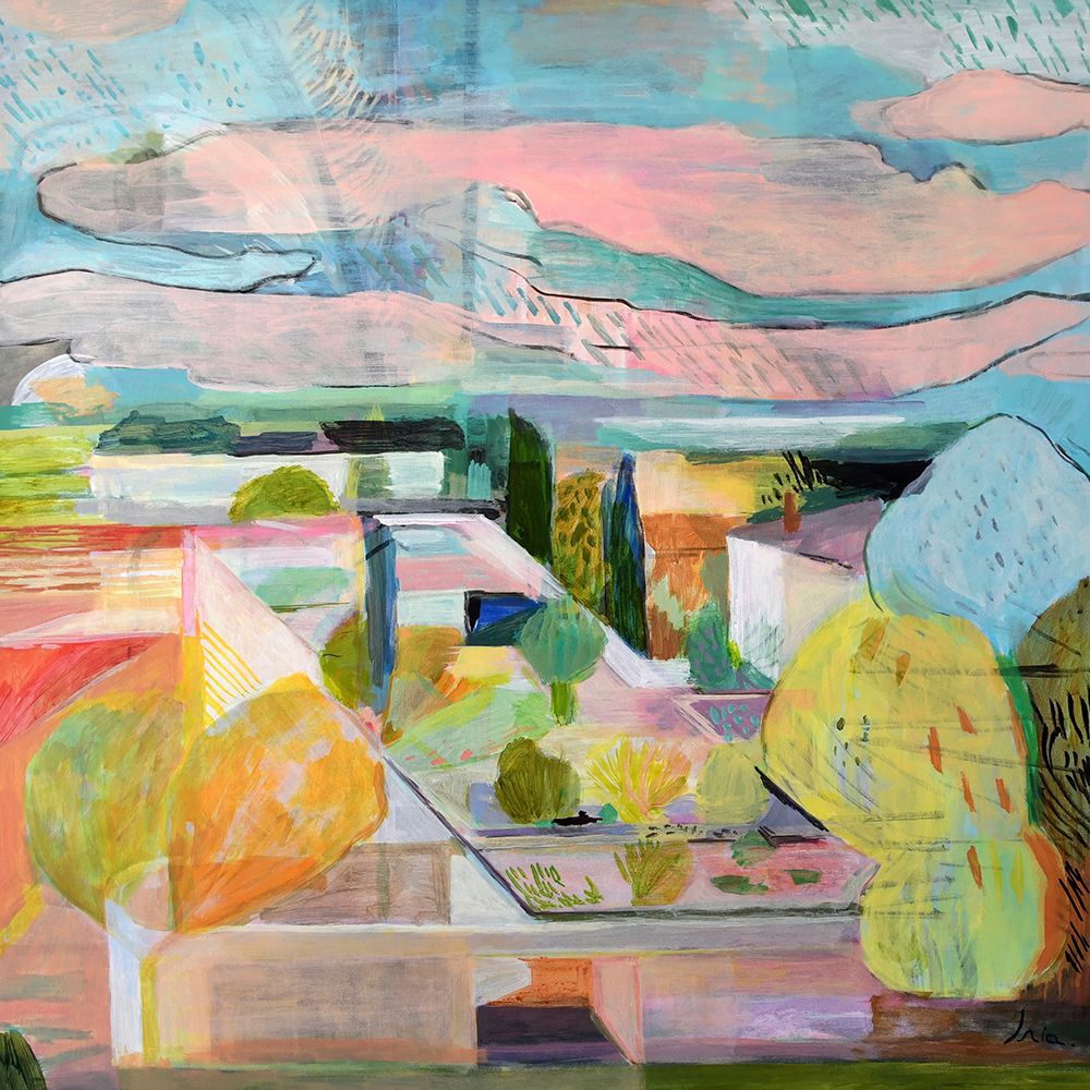 Park Peyrou art print by Iria Fernandez Alvarez for $57.95 CAD