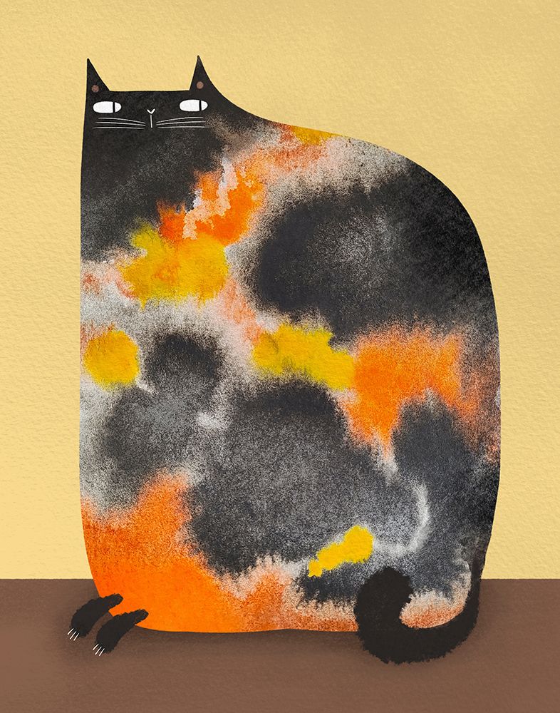 Diluted Calico art print by Gabriela Avila for $57.95 CAD