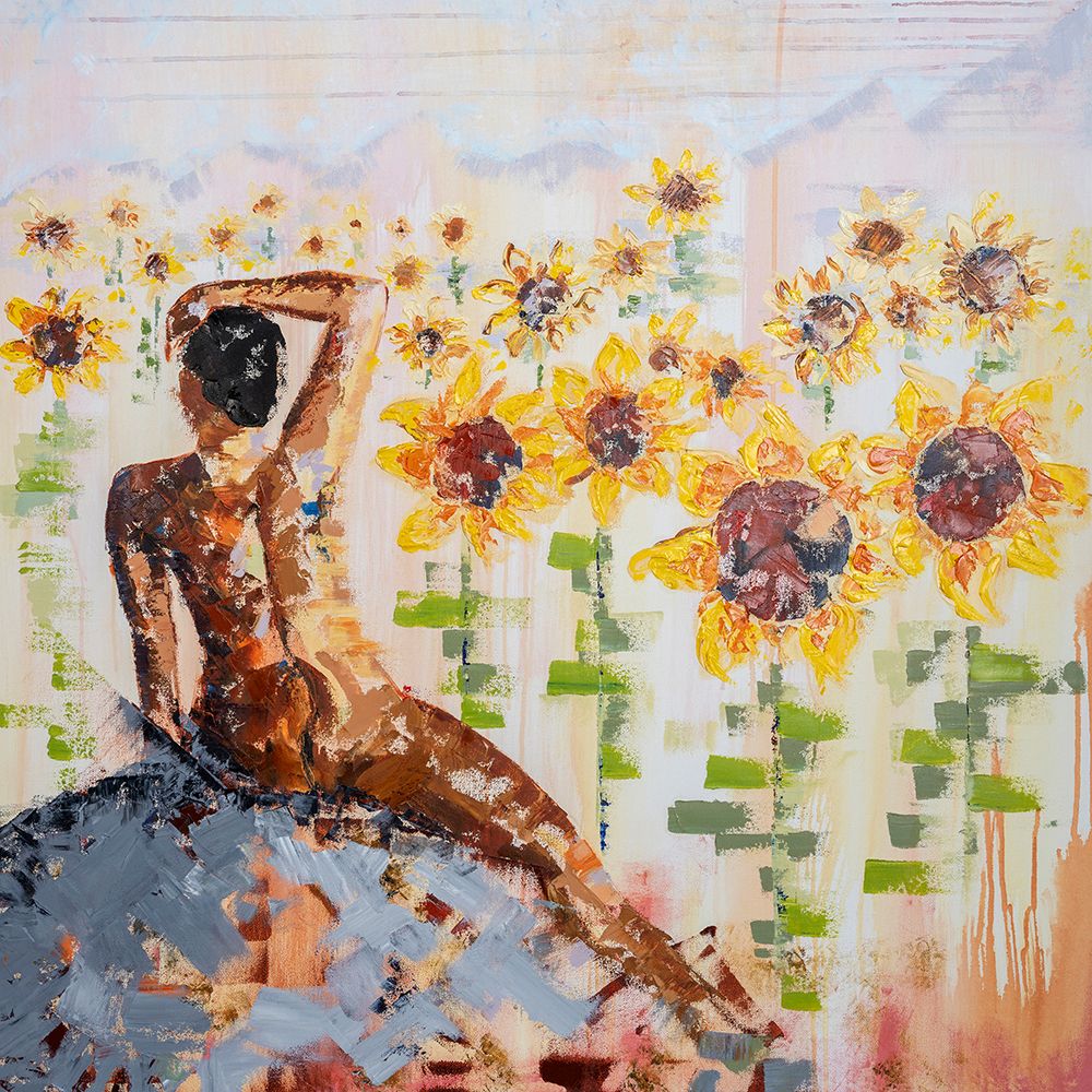 Sunflowers art print by Julie Atkinson for $57.95 CAD