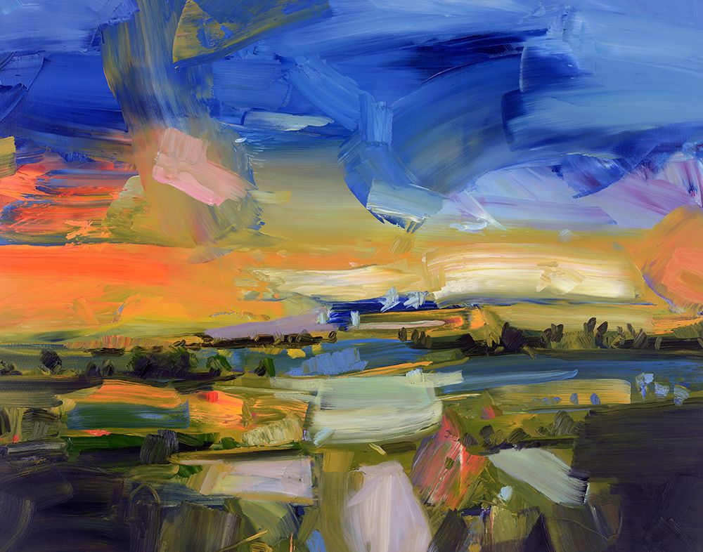 When Zeal Descends On The Landscape art print by Simon Andrew for $57.95 CAD