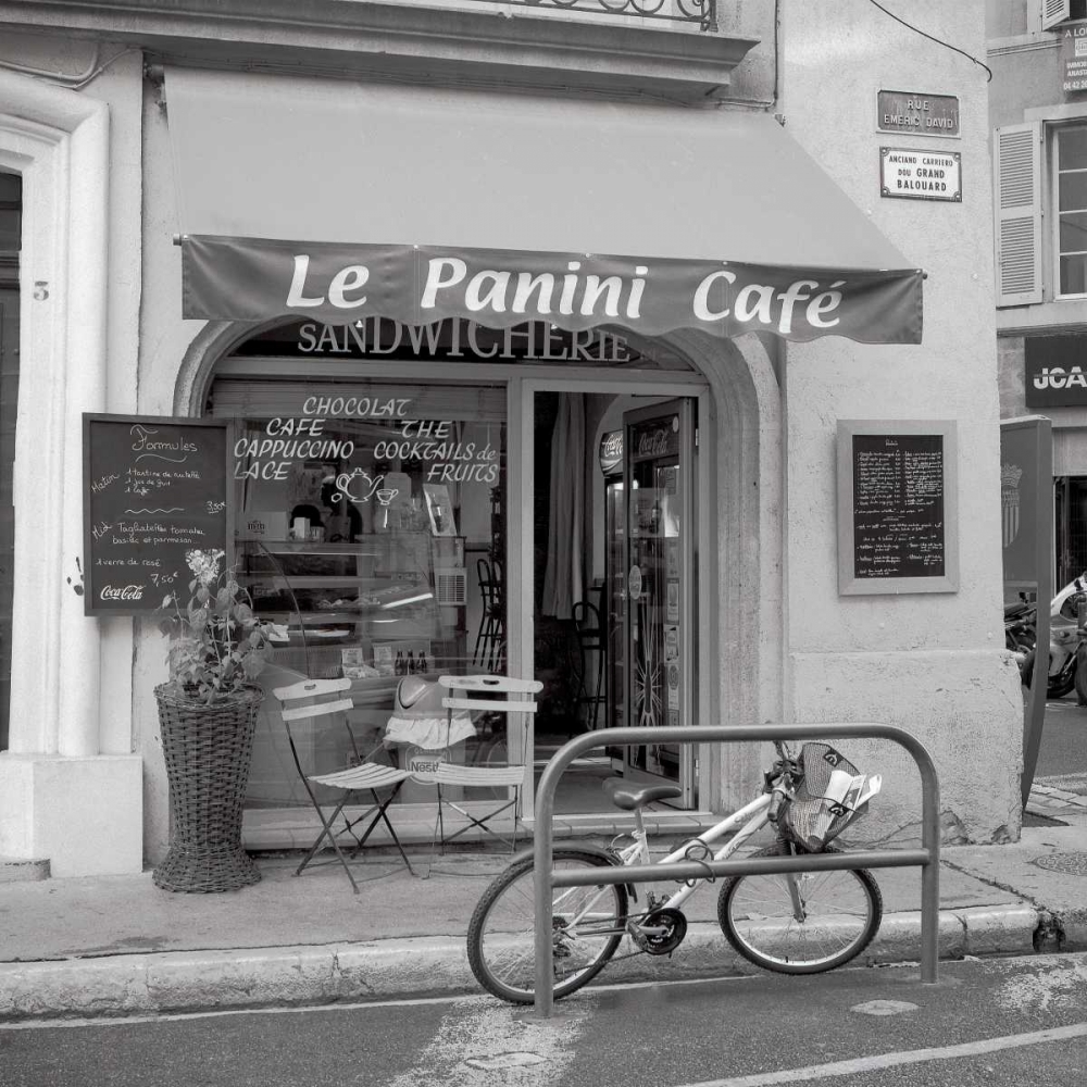 le Panini Cafe art print by Alan Blaustein for $57.95 CAD