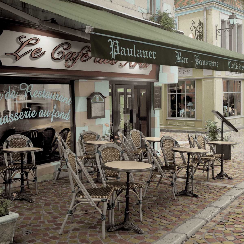 Le Cafe des Arts art print by Alan Blaustein for $57.95 CAD