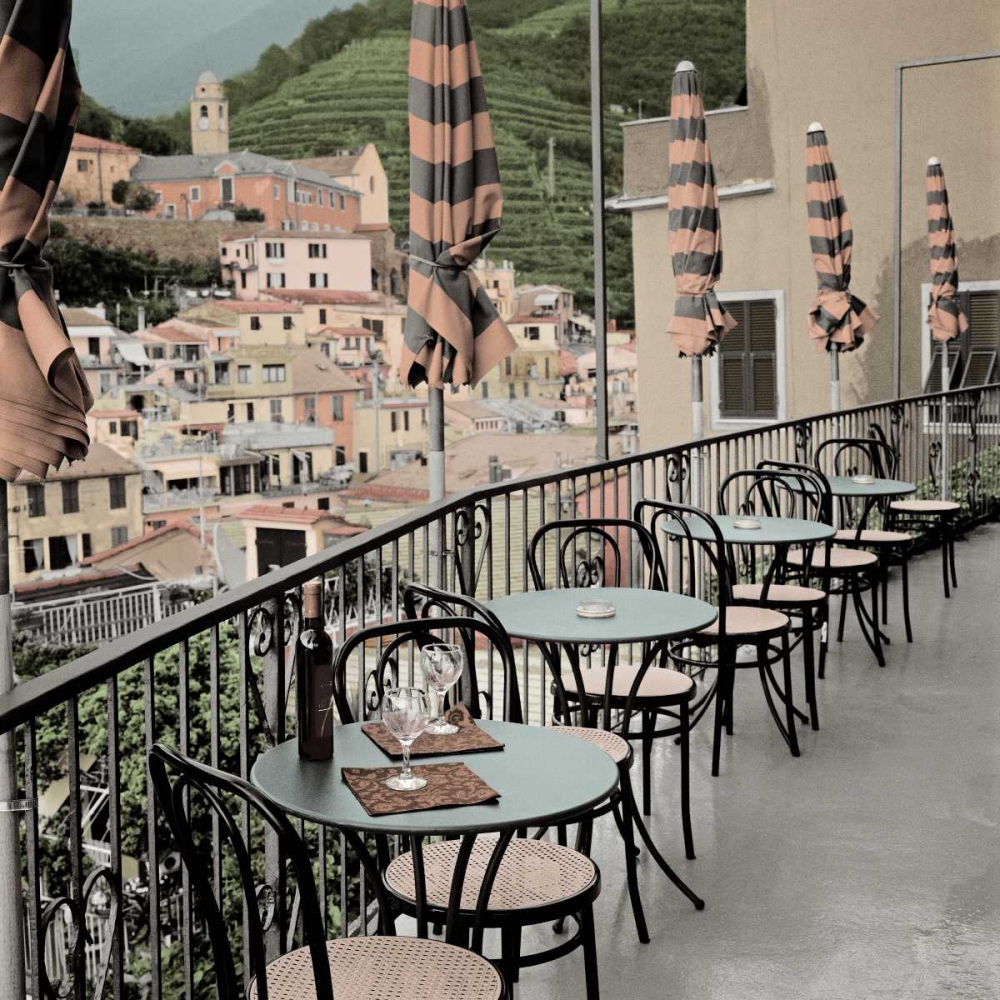 Liguria Caffe - 2 art print by Alan Blaustein for $57.95 CAD