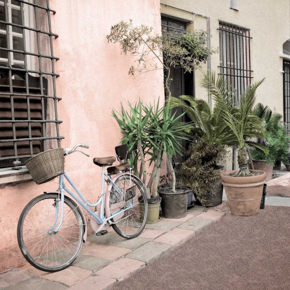 Liguria Bicycle - 2 art print by Alan Blaustein for $57.95 CAD