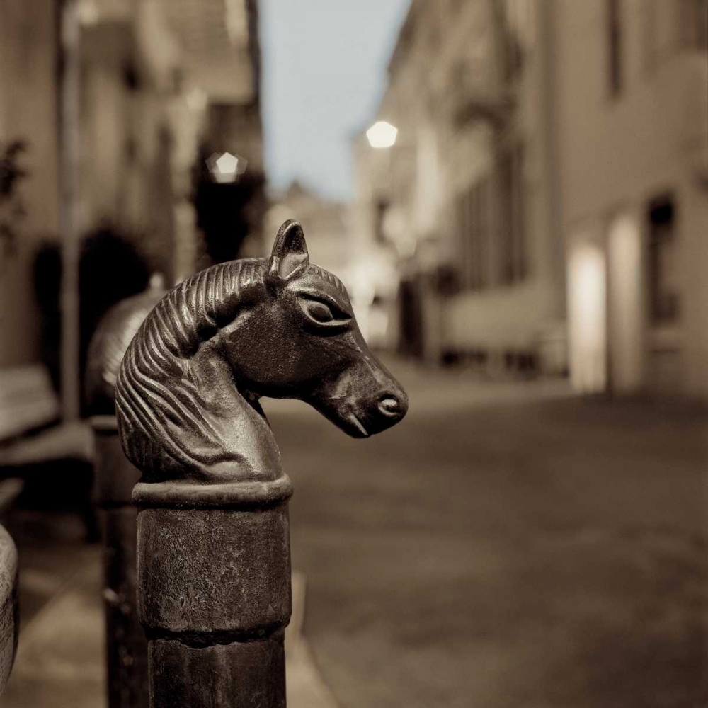 Hitching Post - 4 art print by Alan Blaustein for $57.95 CAD