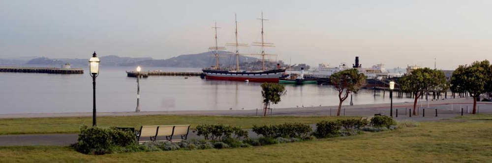 Aquatic Park Pano - 125 art print by Alan Blaustein for $57.95 CAD