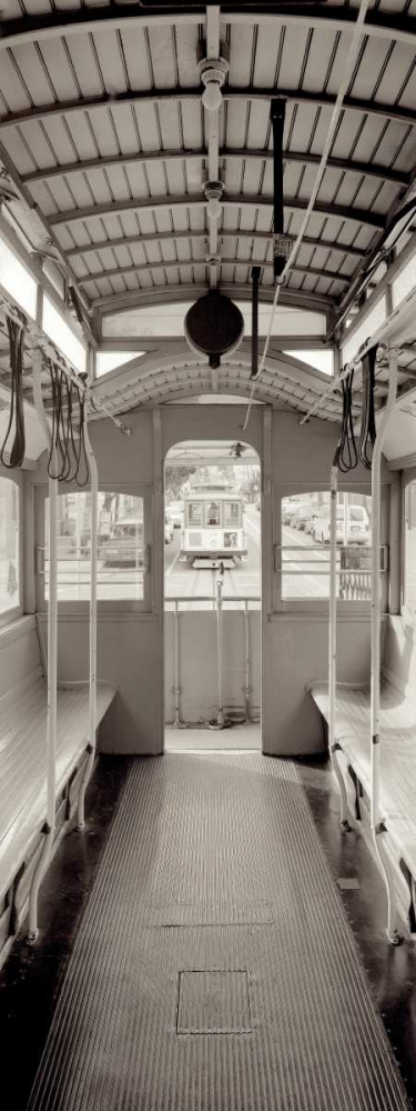 Cable Car Pano - 2 art print by Alan Blaustein for $57.95 CAD