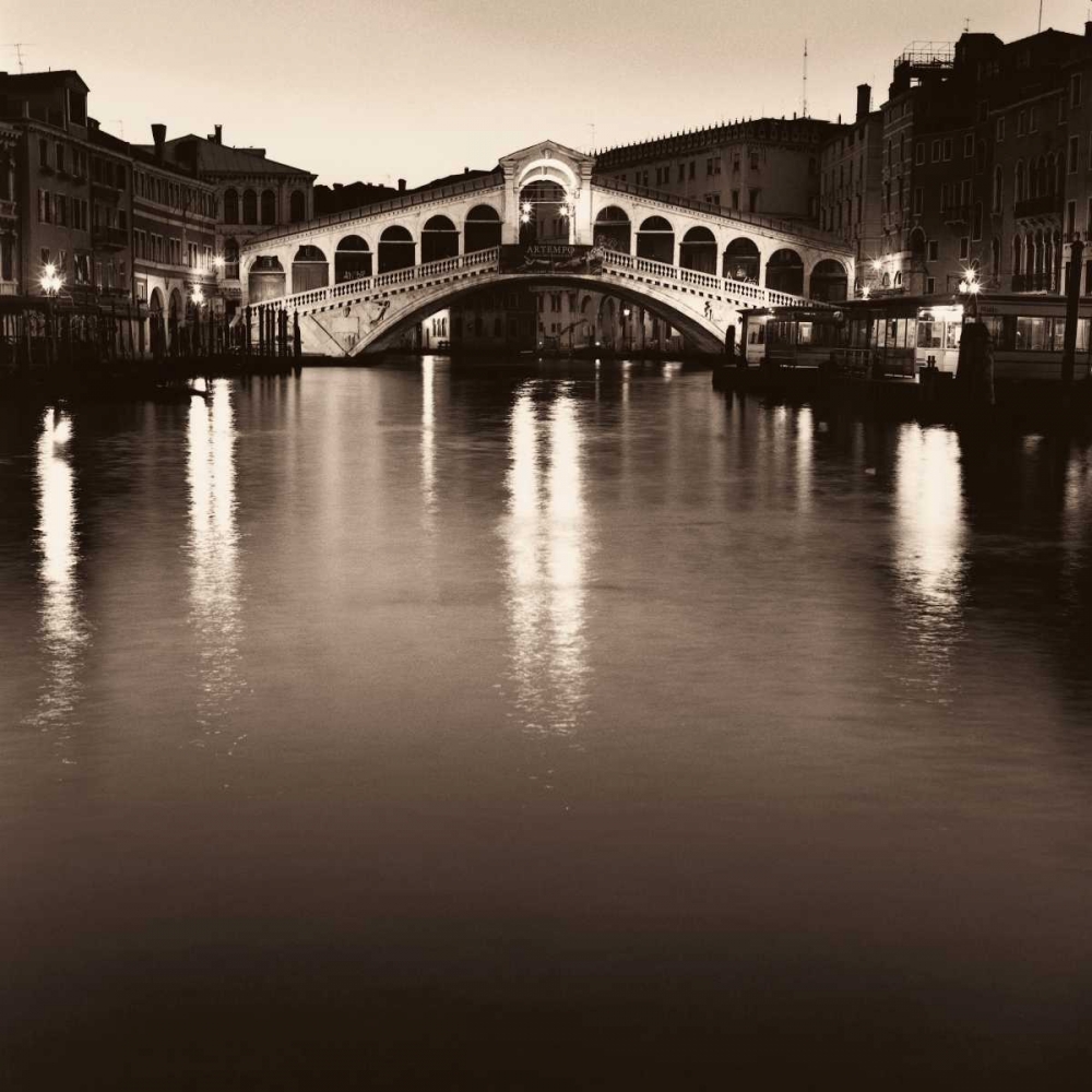Ponte Rialto di Notte art print by Alan Blaustein for $57.95 CAD
