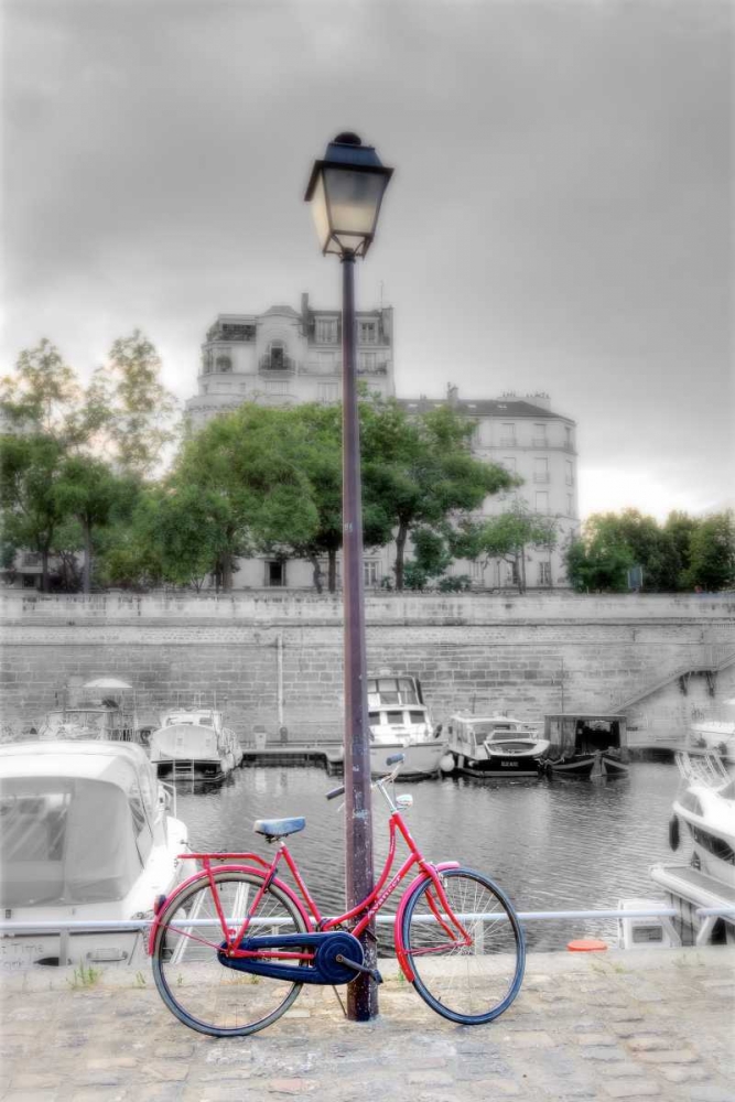 Bicycle St Martin Canal #1 art print by Alan Blaustein for $57.95 CAD