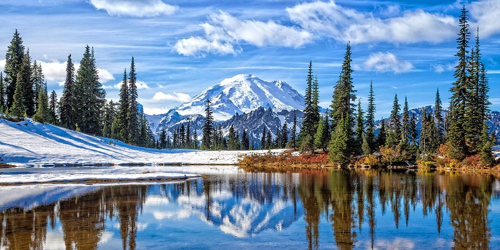 Mt. Rainier Vista art print by Michael Broom for $57.95 CAD