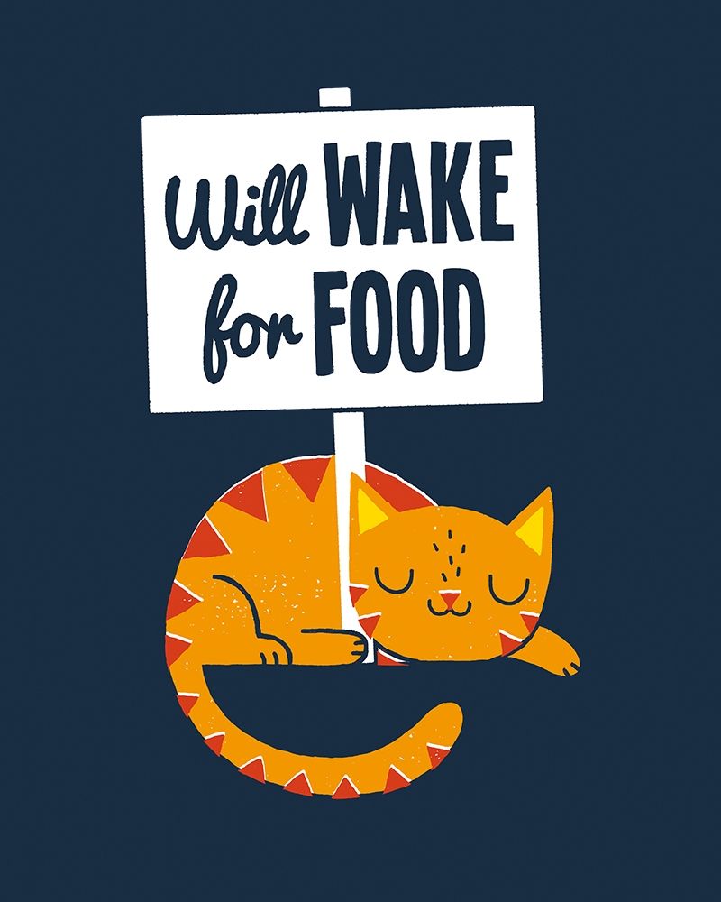 Will Wake for Food art print by Michael Buxton for $57.95 CAD