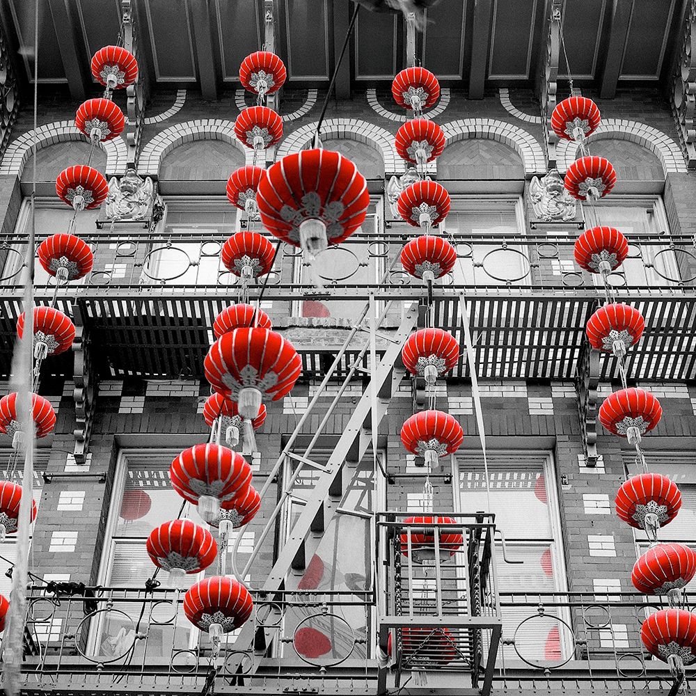 Red Lanterns art print by Alan Blaustein for $57.95 CAD