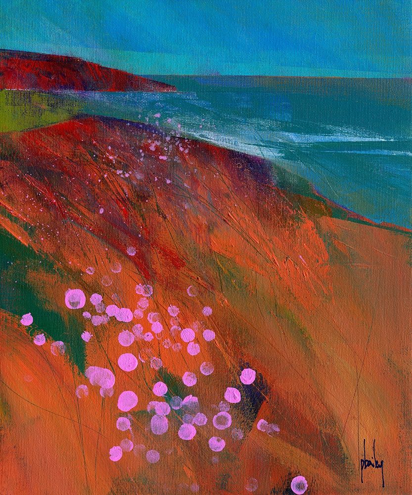 Sea Pinks art print by Paul Bailey for $57.95 CAD