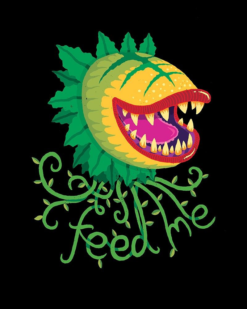Feed Me art print by Michael Buxton for $57.95 CAD