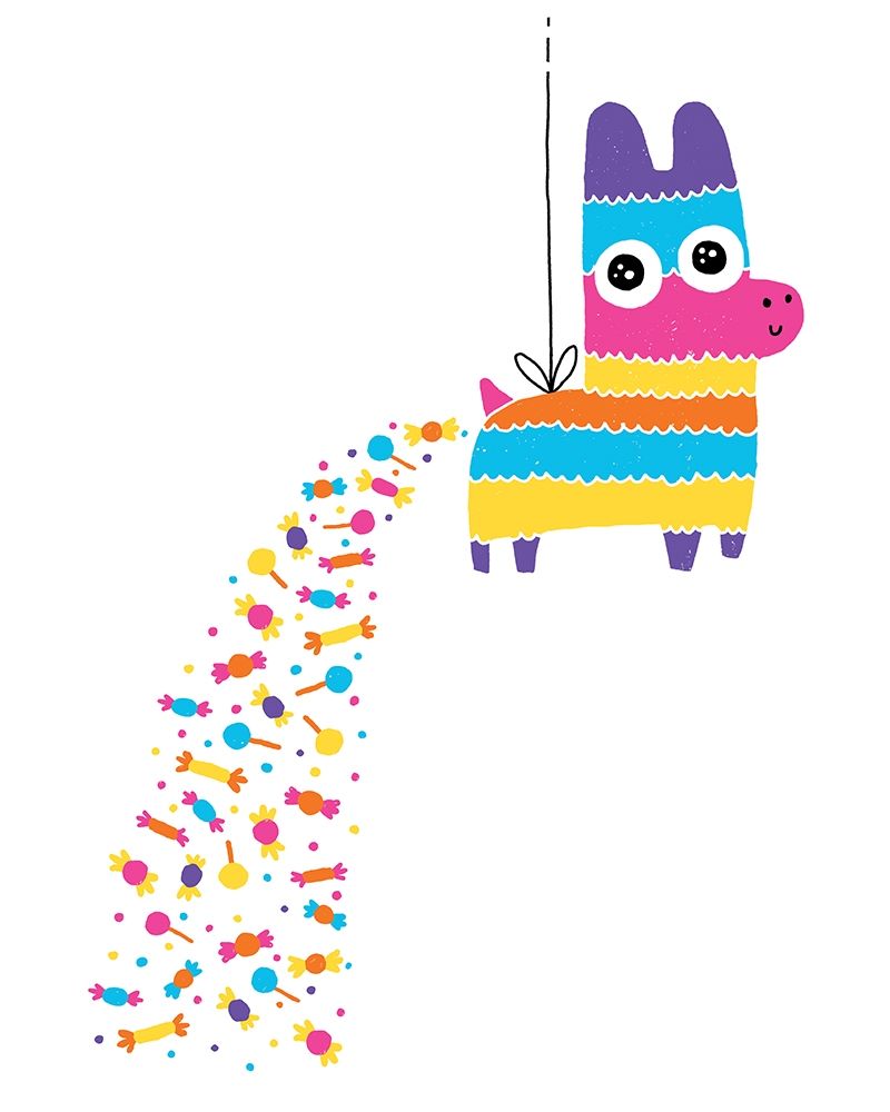 Pinata Poop art print by Michael Buxton for $57.95 CAD