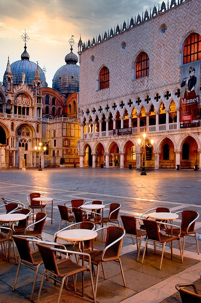 Piazza San Marco At Sunrise #2 art print by Alan Blaustein for $57.95 CAD