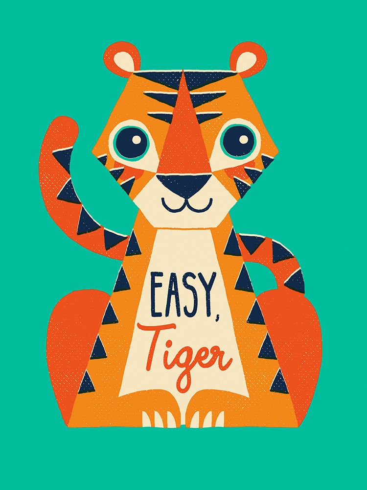 Easy Tiger art print by Michael Buxton for $57.95 CAD