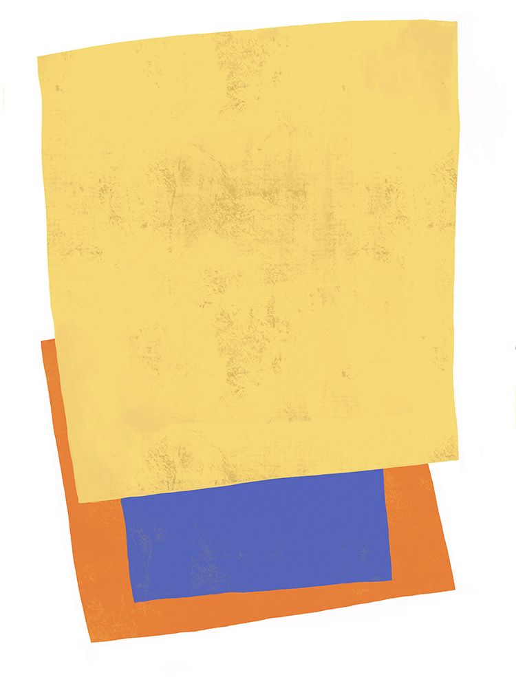A Yellow Layer art print by Bronwyn Baker for $57.95 CAD