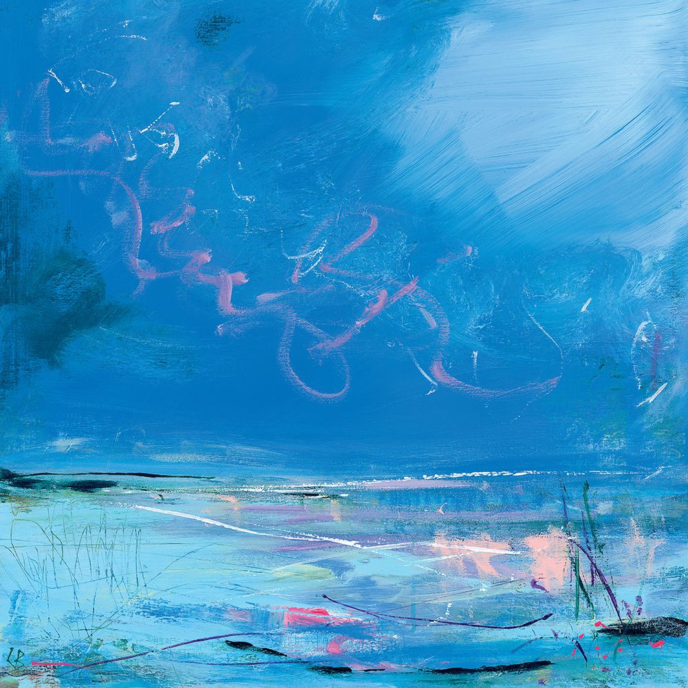 Kinds of Blue art print by Lesley Birch for $57.95 CAD