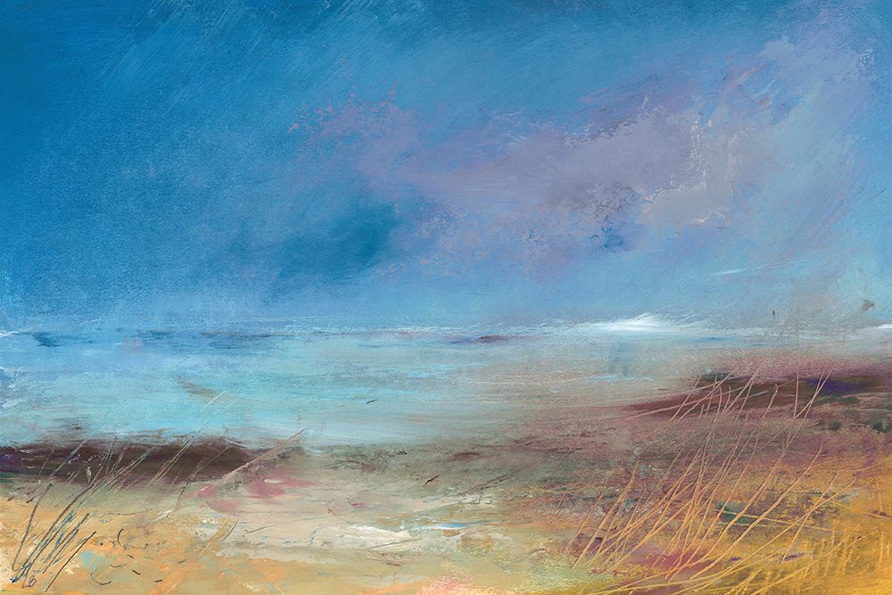 Scottish Beach art print by Lesley Birch for $57.95 CAD