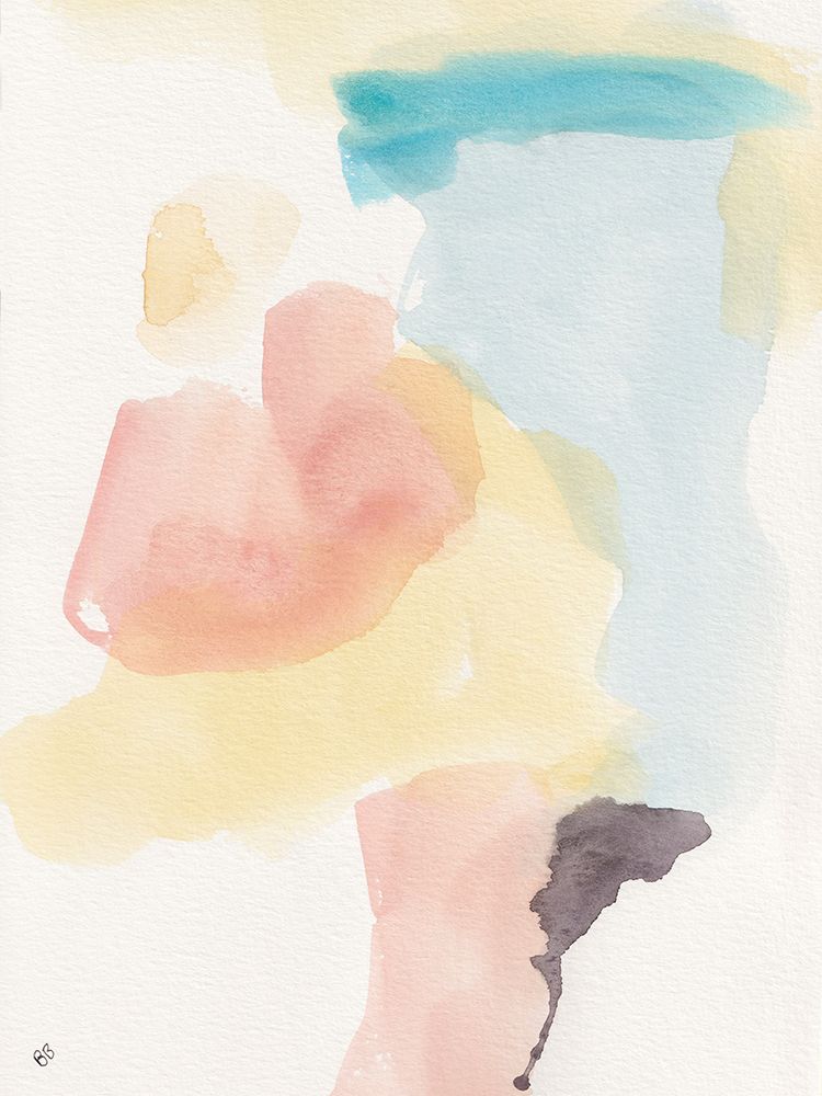 Soft Geometry No. 3 art print by Bronwyn Baker for $57.95 CAD