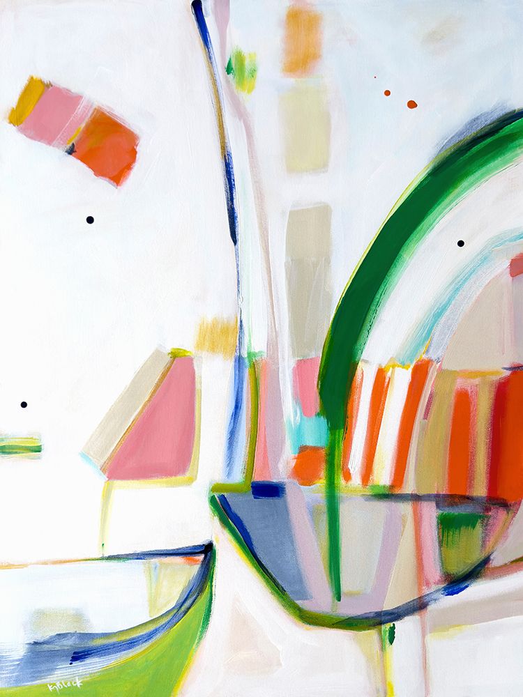 Chameleon Rollercoaster 1 art print by Kirsty Black for $57.95 CAD