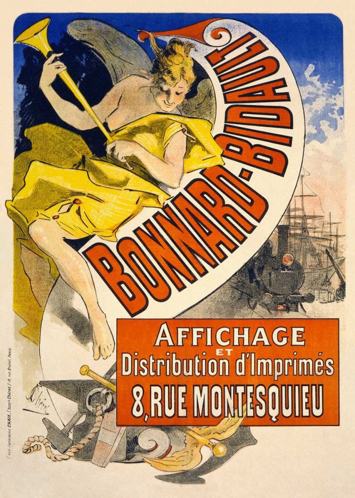 Bonnard Bidault art print by Jules Cheret for $57.95 CAD