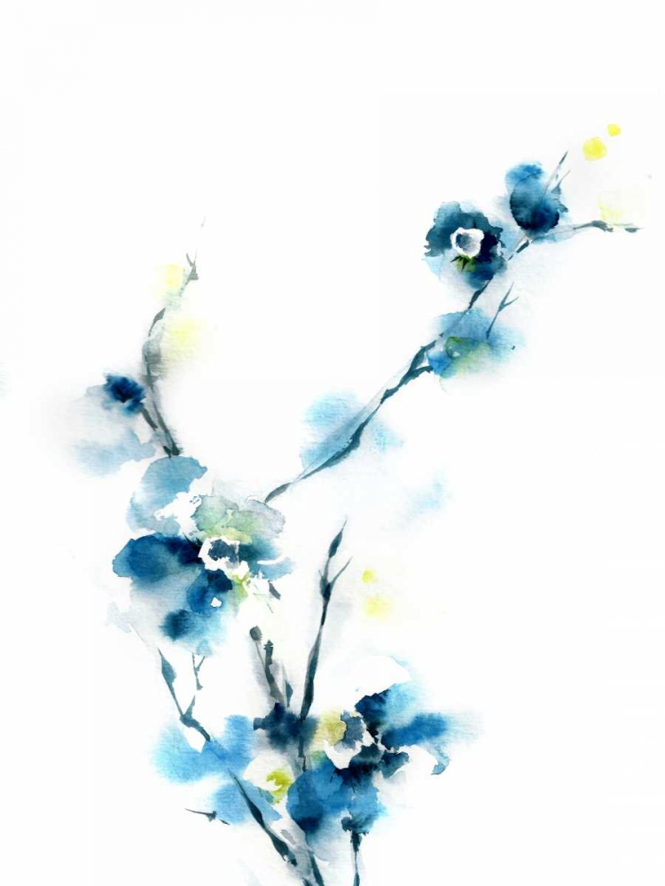 Blue Blossoms art print by CanotStop for $57.95 CAD