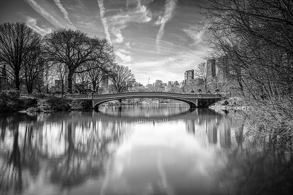 Bow Bridge, Central Park art print by Margaret Clavell for $57.95 CAD