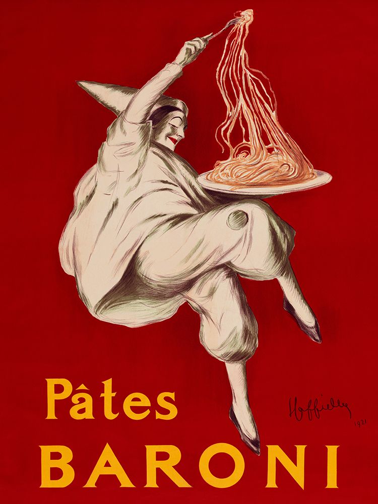 Pates Baroni, 1921 art print by Leonetto Cappiello for $57.95 CAD