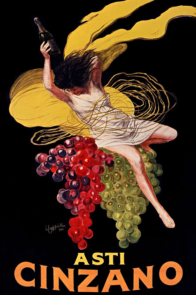 Asti Cinzano, 1920 art print by Leonetto Cappiello for $57.95 CAD