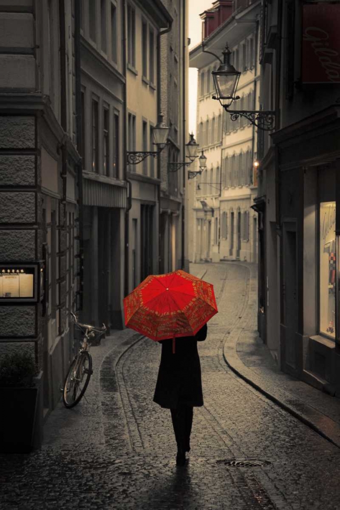 Red Rain art print by Stefano Corso for $57.95 CAD