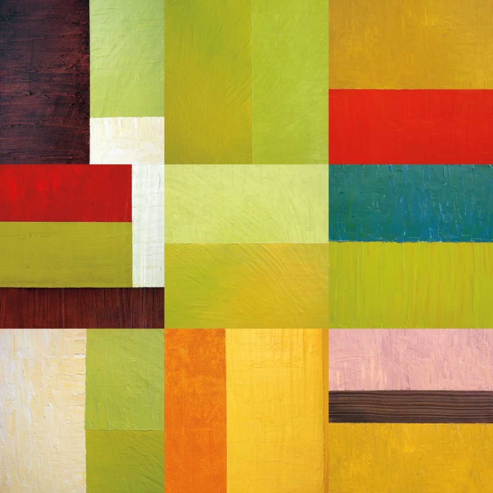 Color Study Abstract 1 art print by Michelle Calkins for $57.95 CAD