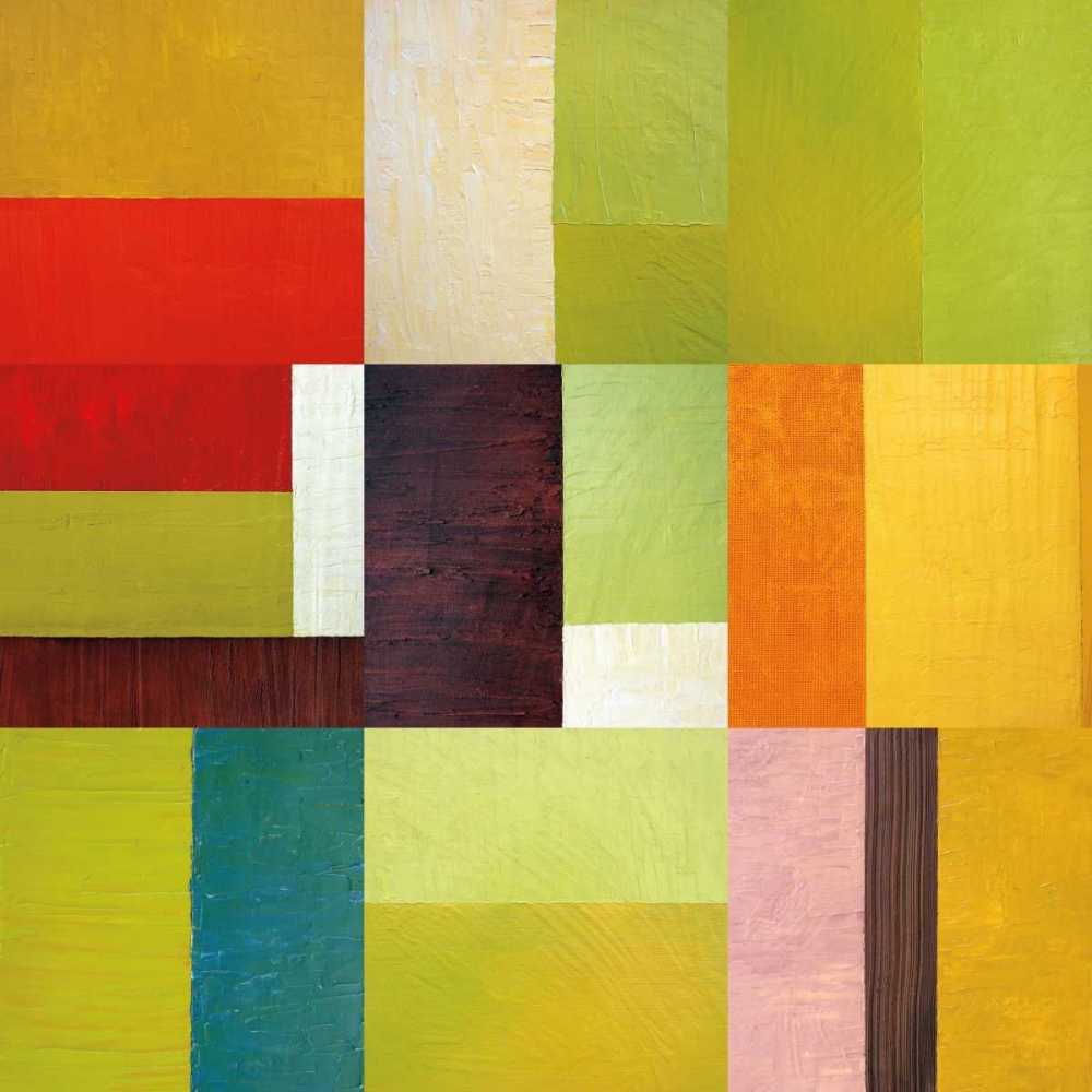 Color Study Abstract 2 art print by Michelle Calkins for $57.95 CAD
