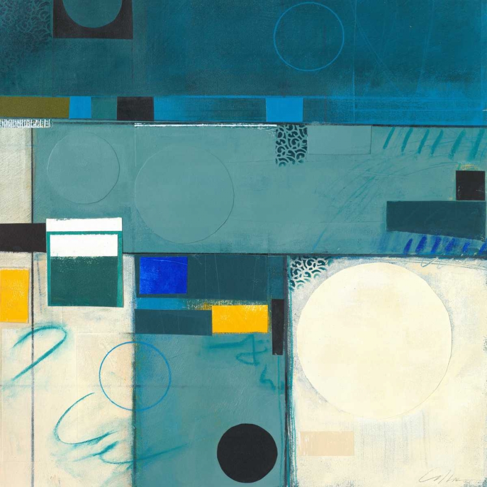 Calypso Blue III art print by Deborah T. Colter for $57.95 CAD