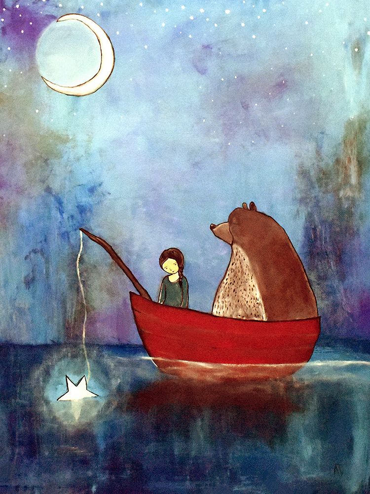 A Summer Night art print by Andrea Doss for $57.95 CAD