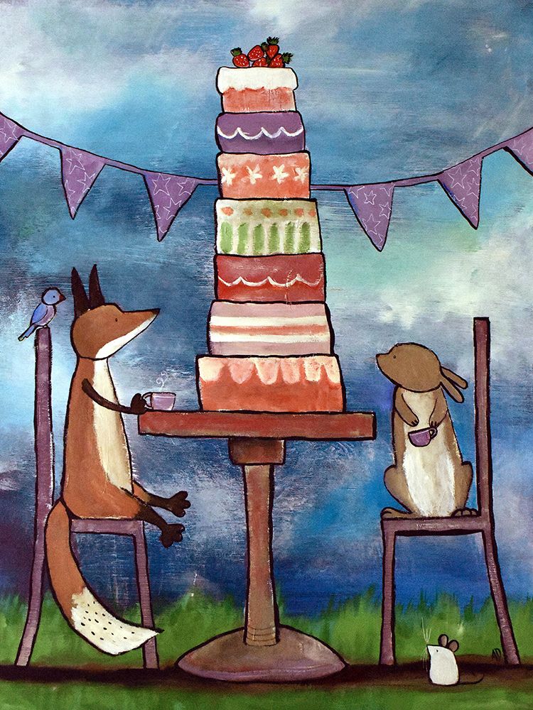 A Very Tall Cake art print by Andrea Doss for $57.95 CAD