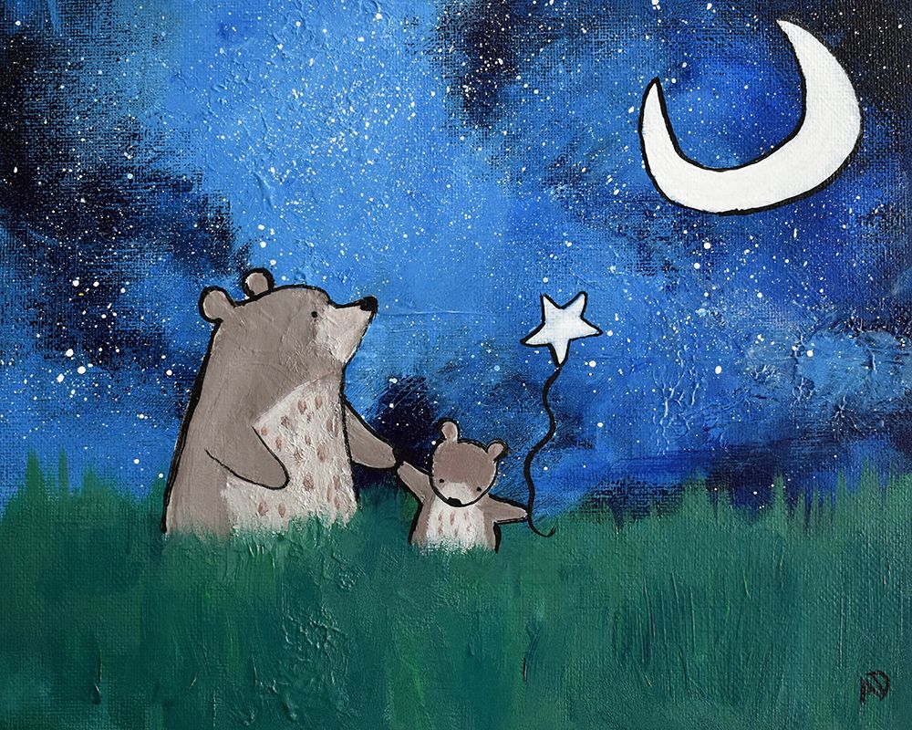 Two Bears art print by Andrea Doss for $57.95 CAD