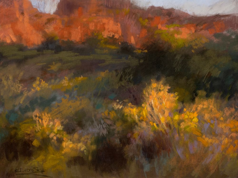 Autumn Bluff art print by Christine Debrosky for $57.95 CAD