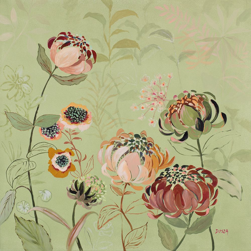 Les Fleurs 5 art print by Dusza for $57.95 CAD