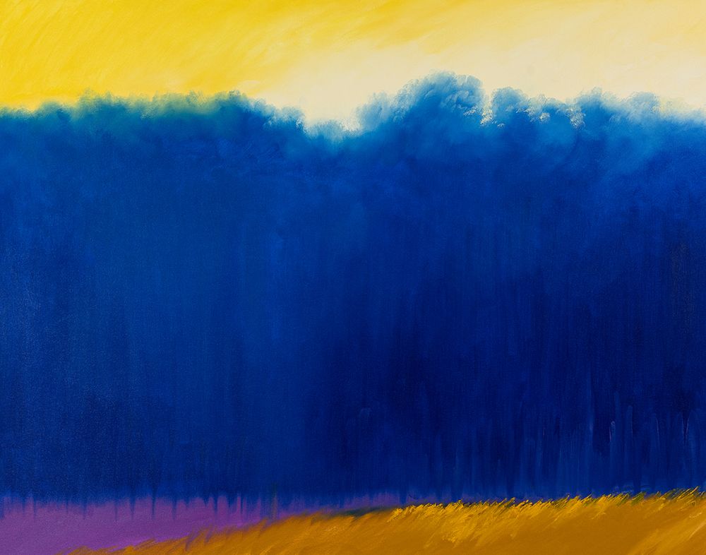 Contour Fields to Wall of Trees, Sunrise art print by Horace Day for $57.95 CAD