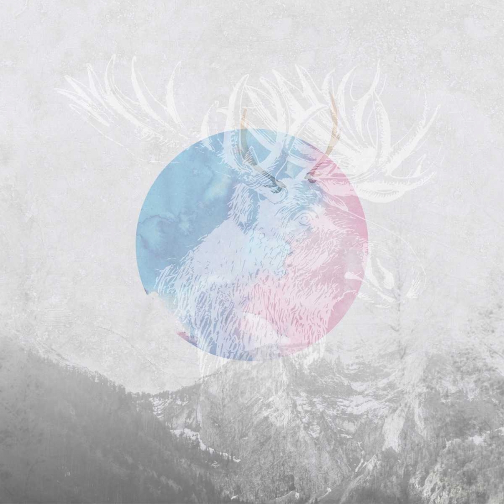 Moose 2 art print by Louis Duncan-He for $57.95 CAD