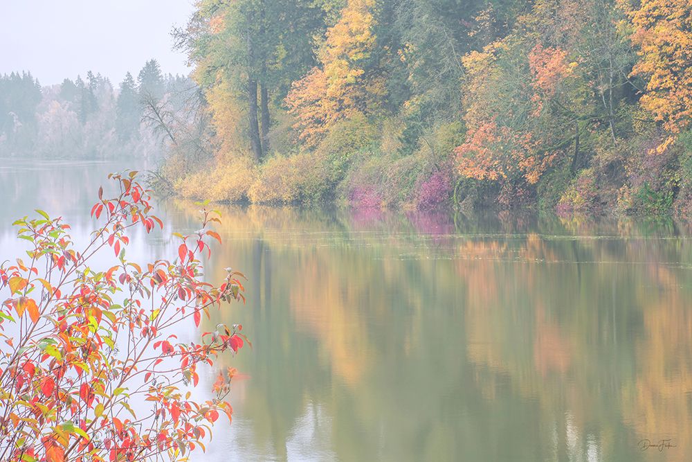 Willamette River and Fog art print by Dennis Frates for $57.95 CAD
