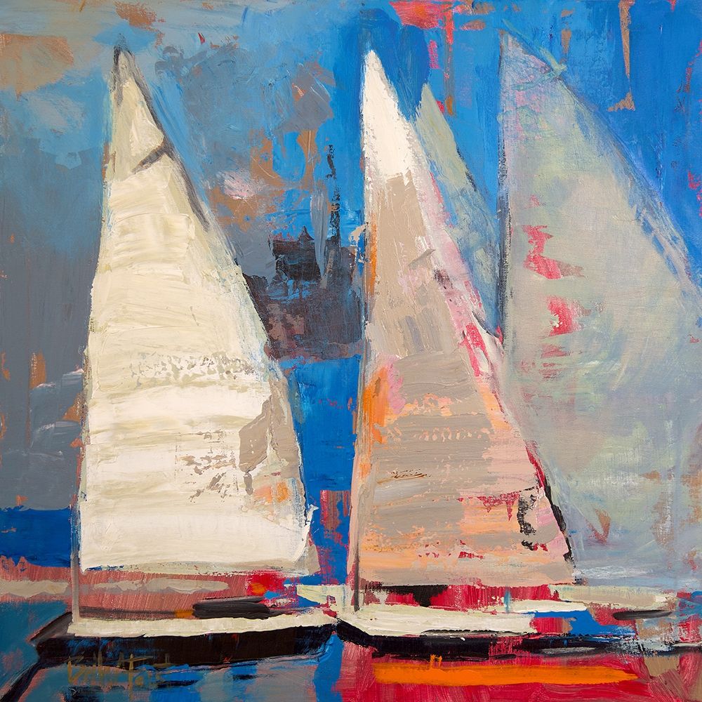 Ghost Sailing art print by Beth A. Forst for $57.95 CAD