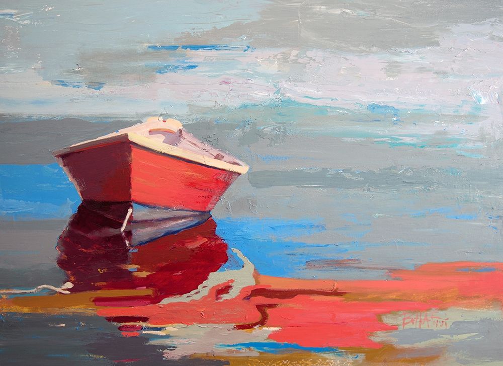 Red Boat Rhythm art print by Beth A. Forst for $57.95 CAD