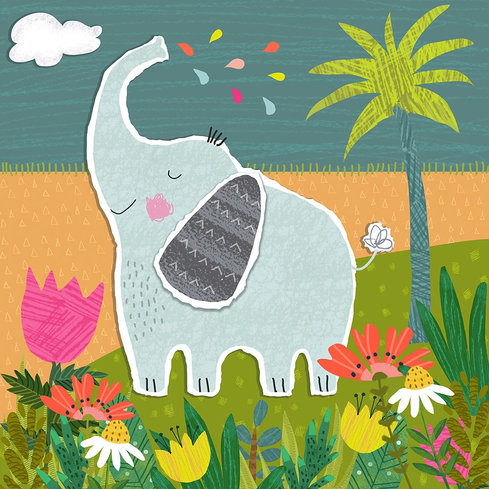 Enchanting Elephant art print by Tina Finn for $57.95 CAD