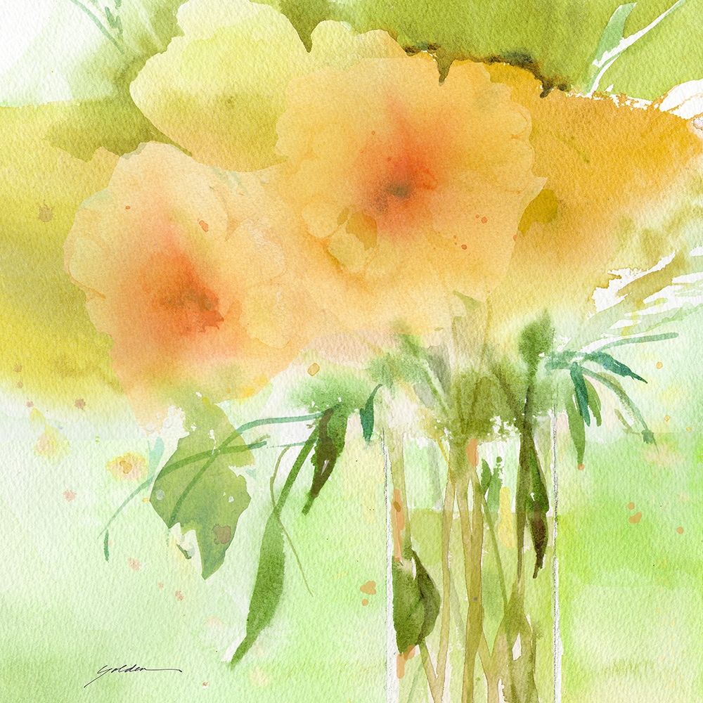 Verdant Bouquet art print by Sheila Golden for $57.95 CAD